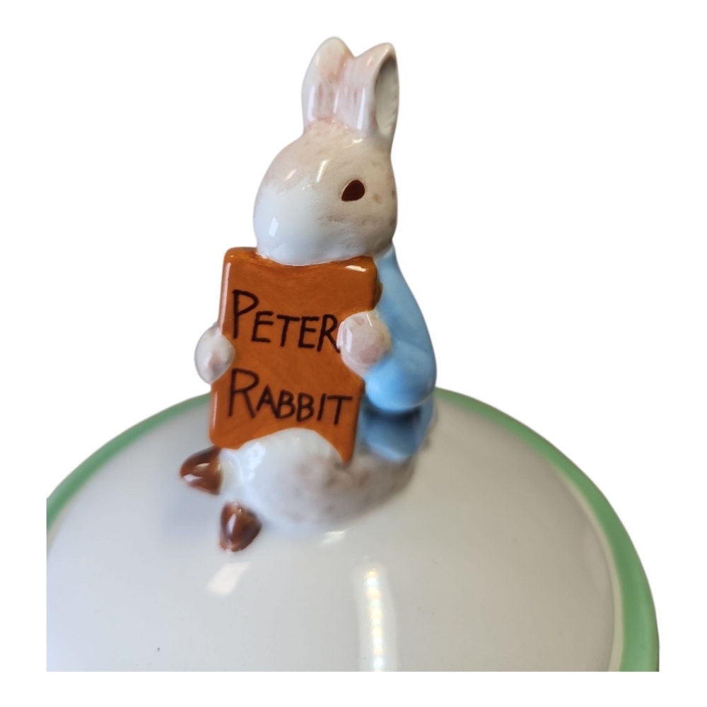 Vintage Beatrix Potter Peter Rabbit Teapot Teleflora Ceramic Teapot & Lid 2002 - Picture 6 of 10